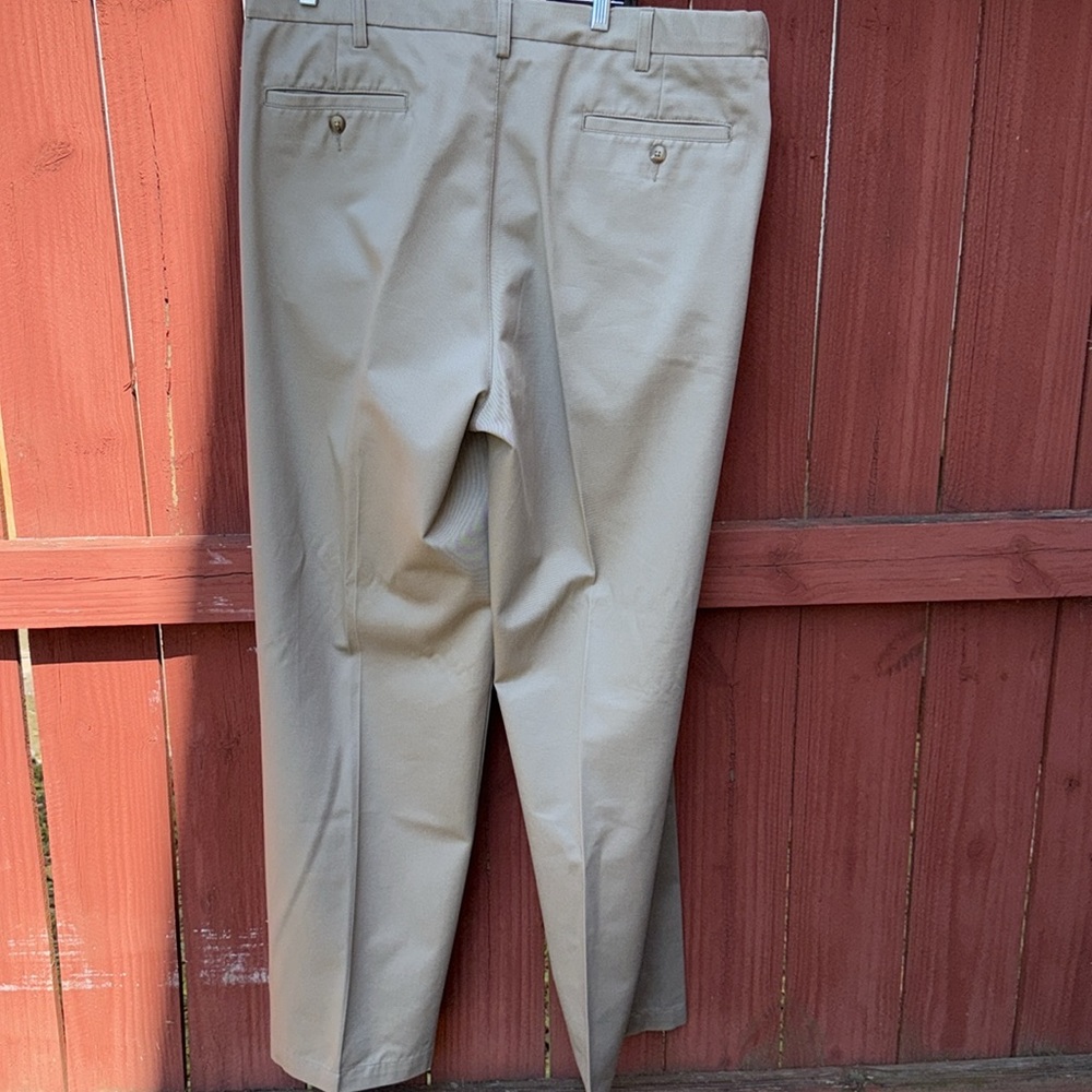 Croft & Barrow Dress Men Pants Tan Size 38X32 - Picture 5 of 5